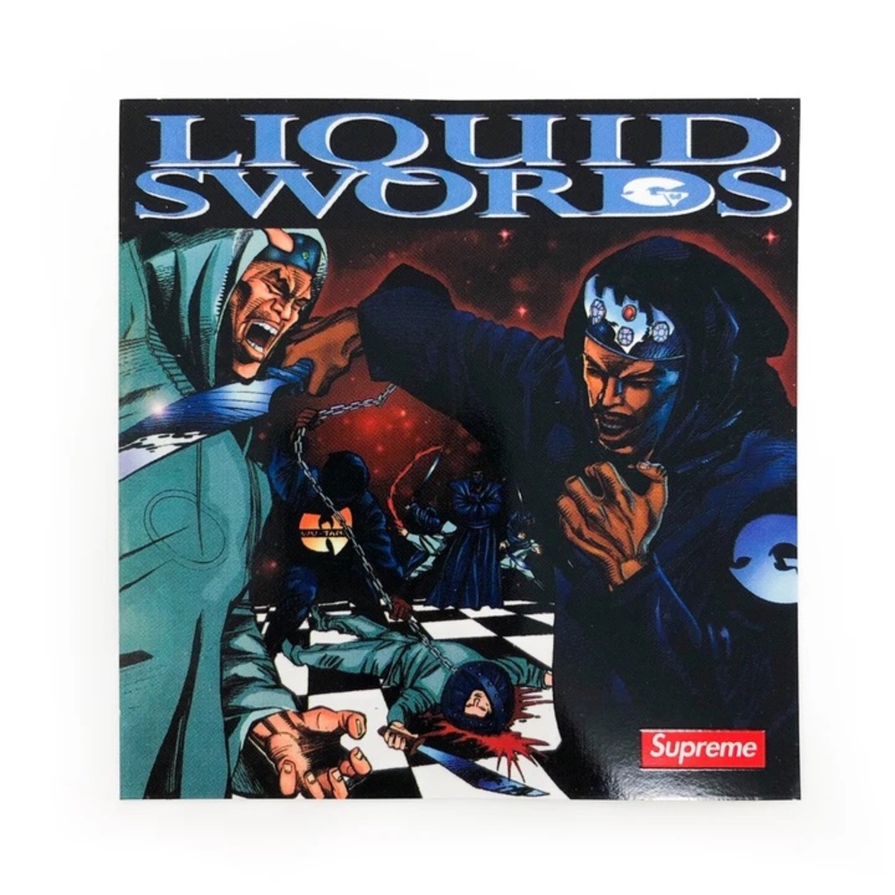 Supreme GZA Sticker